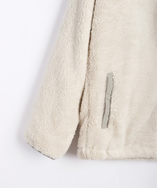 GERRY（ジェリー）の「GERRY ソフトボア ナイロン切替 スタンドカラージャケット（その他アウター・メンズ・アイボリー/ブラック/ブルー・L/M）」の7枚目の写真