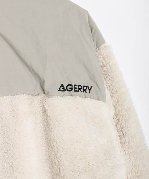 GERRY（ジェリー）の「GERRY ソフトボア ナイロン切替 スタンドカラージャケット（その他アウター・メンズ・アイボリー/ブラック/ブルー・L/M）」の15枚目の写真