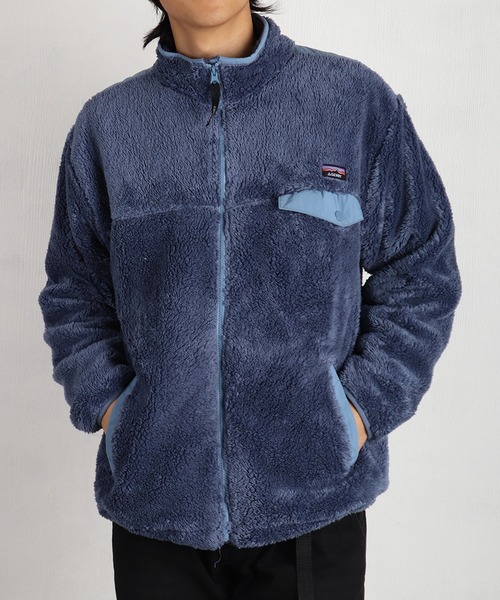 GERRY（ジェリー）の「GERRY ソフトボア ナイロン切替 スタンドカラージャケット（その他アウター・メンズ・アイボリー/ブラック/ブルー・L/M）」の21枚目の写真