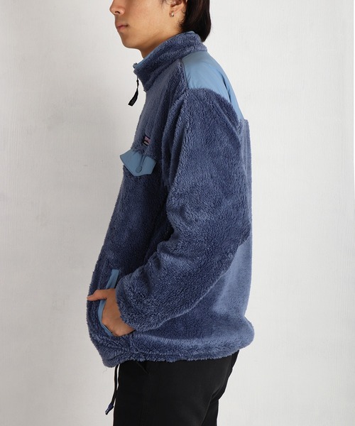 GERRY（ジェリー）の「GERRY ソフトボア ナイロン切替 スタンドカラージャケット（その他アウター・メンズ・アイボリー/ブラック/ブルー・L/M）」の22枚目の写真