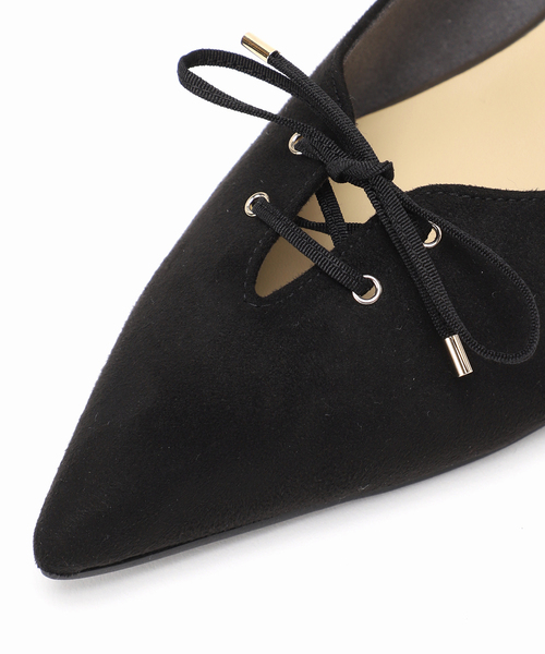 LE TALON（ルタロン）の「3.5cmレースアップパンプス（パンプス・レディース・ブラック/グレー/ボルドー・23.5cm/23cm/22.5cm/22cm/25cm/24.5cm/24cm）」の16枚目の写真