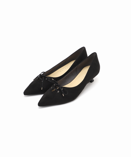 LE TALON（ルタロン）の「3.5cmレースアップパンプス（パンプス・レディース・ブラック/グレー/ボルドー・23.5cm/23cm/22.5cm/22cm/25cm/24.5cm/24cm）」の19枚目の写真