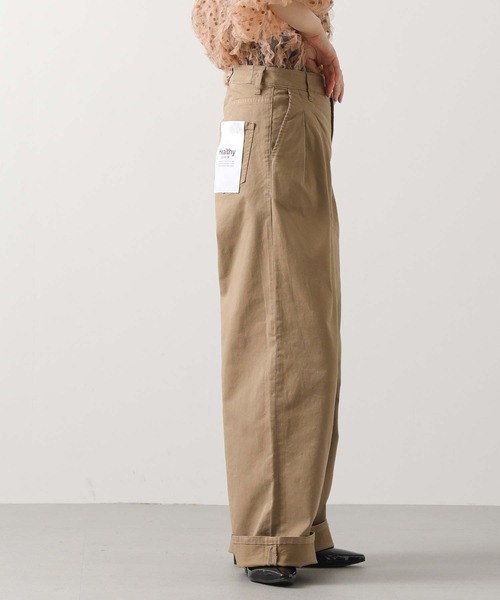 Healthy denim（ヘルシーデニム）の「ヘルシーインタックワイド（その他パンツ・レディース・ブラウン・24/25）」の16枚目の写真
