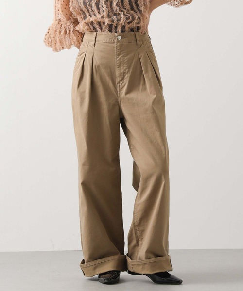 Healthy denim（ヘルシーデニム）の「ヘルシーインタックワイド（その他パンツ・レディース・ブラウン・24/25）」の15枚目の写真