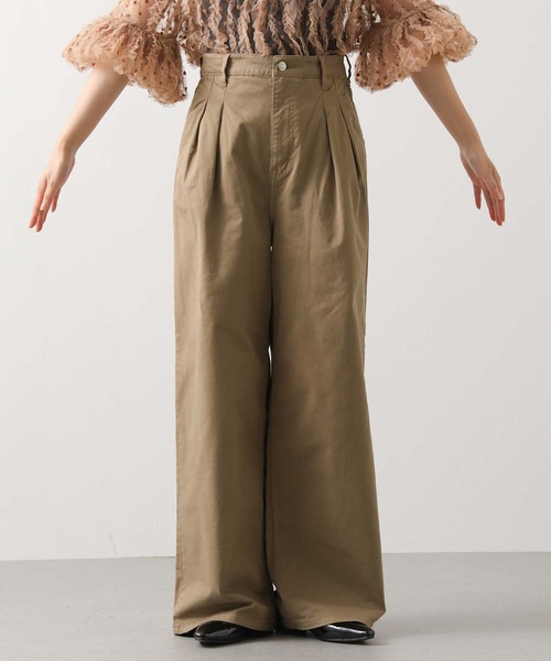 Healthy denim（ヘルシーデニム）の「ヘルシーインタックワイド（その他パンツ・レディース・ブラウン・24/25）」の6枚目の写真