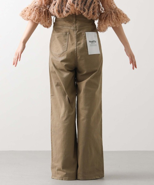 Healthy denim（ヘルシーデニム）の「ヘルシーインタックワイド（その他パンツ・レディース・ブラウン・24/25）」の5枚目の写真