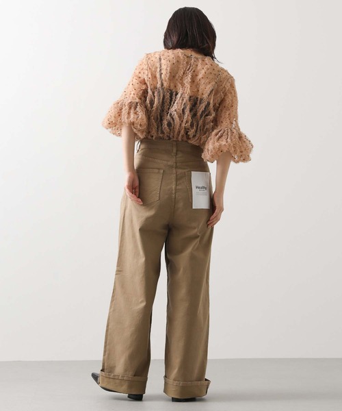 Healthy denim（ヘルシーデニム）の「ヘルシーインタックワイド（その他パンツ・レディース・ブラウン・24/25）」の22枚目の写真