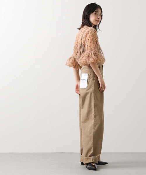 Healthy denim（ヘルシーデニム）の「ヘルシーインタックワイド（その他パンツ・レディース・ブラウン・24/25）」の21枚目の写真