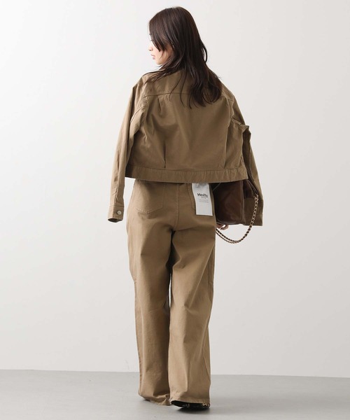 Healthy denim（ヘルシーデニム）の「ヘルシーインタックワイド（その他パンツ・レディース・ブラウン・24/25）」の8枚目の写真