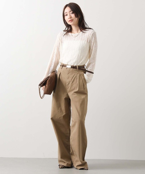 Healthy denim（ヘルシーデニム）の「ヘルシーインタックワイド（その他パンツ・レディース・ブラウン・24/25）」の14枚目の写真