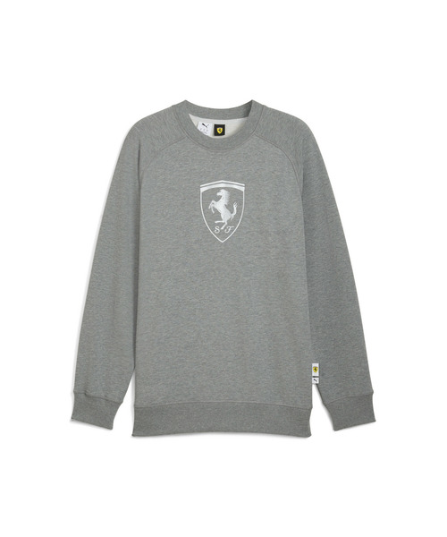 PUMA(プーマ)の「PUMA プーマ メンズ フェラーリ スポーツウェア シールド クルー スウェッ(スウェット・メンズ・ブラック/ヘザーグレー・X-LARGE/X-SMALL/SMALL/MEDIUM/LARGE)」の5枚目の写真