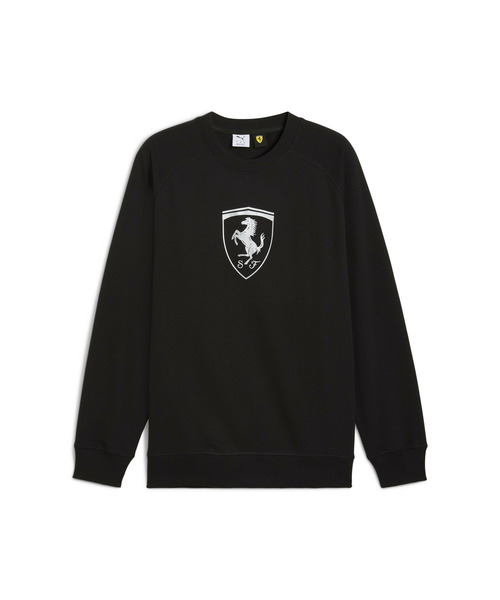 PUMA(プーマ)の「PUMA プーマ メンズ フェラーリ スポーツウェア シールド クルー スウェッ(スウェット・メンズ・ブラック/ヘザーグレー・X-LARGE/X-SMALL/SMALL/MEDIUM/LARGE)」の11枚目の写真