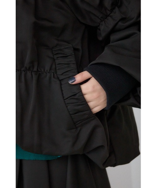 セール】【PLUS】ギャザーバルーンブルゾン（ブルゾン）｜AZUL BY