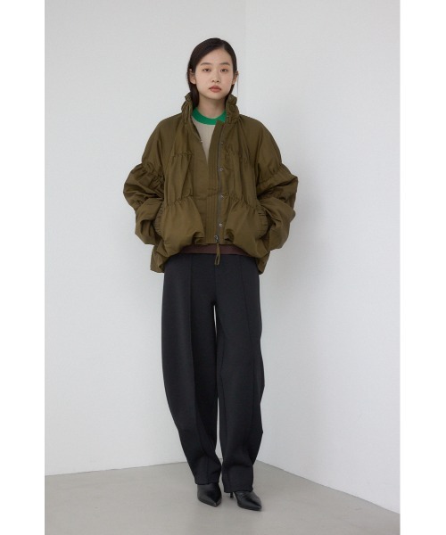 セール】【PLUS】ギャザーバルーンブルゾン（ブルゾン）｜AZUL BY