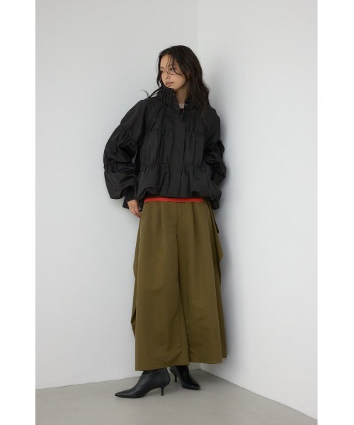 美品♡machatt マチャット　ギャザーバルーンブルゾン セール】【PLUS】ギャザーバルーンブルゾン（ブルゾン）｜AZUL BY