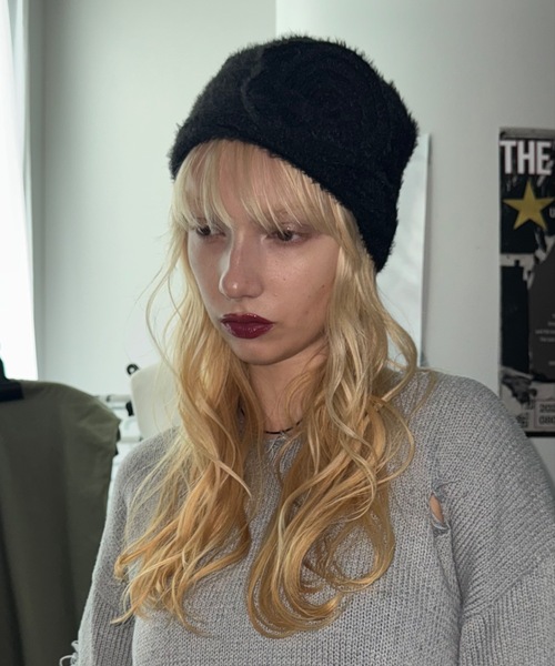 バラ付きニット帽（ニットキャップ/ビーニー）｜SHAGGIE（シャギー）の