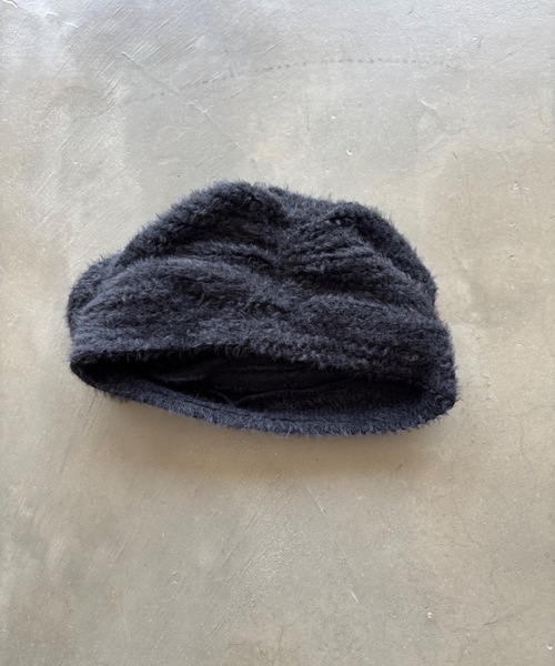 SHAGGIE（シャギー）の「バラ付きニット帽（ニットキャップ/ビーニー・レディース・ブラック/グレー・FREE）」の13枚目の写真