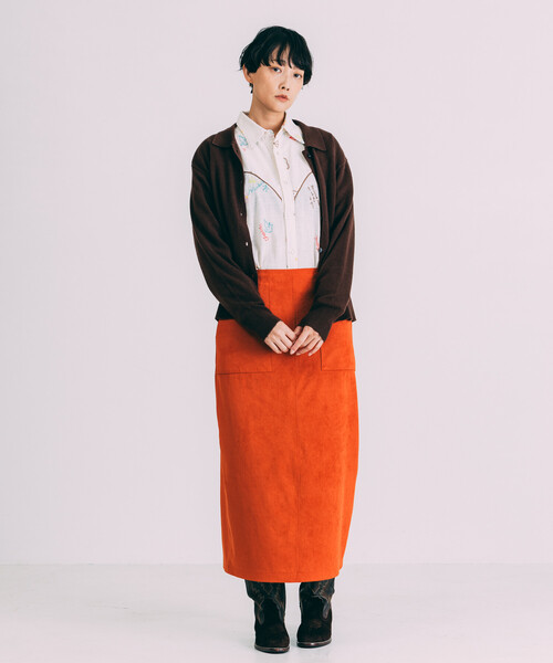 セール】Freada/フリーダ モチーフ刺繍 柄シャツ（シャツ/ブラウス