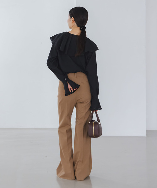 セール】《追加》ブライトシアーフリルブラウス（シャツ/ブラウス