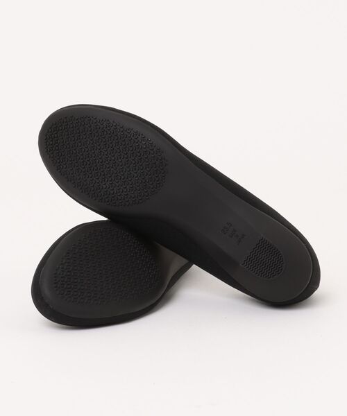 JELLY BEANS(ジェリービーンズ)の「あったか仕様◆インナーファーバレエシューズ【Made in Japan】(125-56132)JELLY BEANS(ジェリービーンズ)(バレエシューズ・レディース・ブラック/グレー/アニマル・23/22.5/24/23.5/24.5)」の22枚目の写真