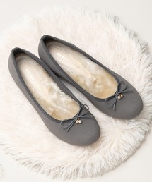 JELLY BEANS | あったか仕様◆インナーファーバレエシューズ【Made in Japan】(125-56132)JELLY BEANS(ジェリービーンズ)(バレエシューズ)