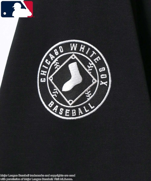 MLB（メジャーリーグベースボール）の「MLB/メジャーリーグベースボール オーバーサイズ 裏起毛 ロゴ ワッペン ワンポイント刺繍 スウェット トレーナー/レディース メンズ（スウェット・レディース・ブラック/アッシュグレー/ネイビー/ブラウン・M/L/LL）」の12枚目の写真