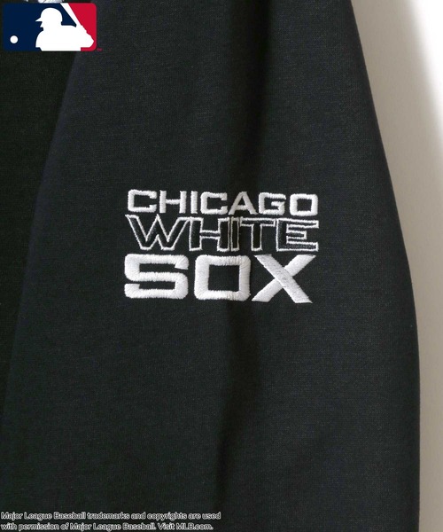 MLB（メジャーリーグベースボール）の「MLB/メジャーリーグベースボール オーバーサイズ 裏起毛 ロゴ ワッペン ワンポイント刺繍 スウェット トレーナー/レディース メンズ（スウェット・レディース・ブラック/アッシュグレー/ネイビー/ブラウン・M/L/LL）」の13枚目の写真