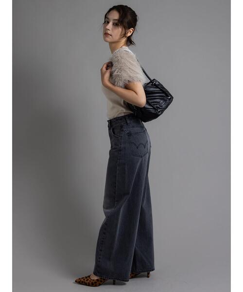 Te chichi（テチチ）の「【EDWIN別注】カーブテーパードデニム《2025Autumn catalog item》（その他パンツ・レディース・ブルー/ブラック・S/M）」の15枚目の写真