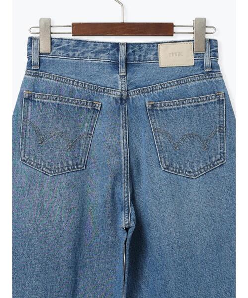 Te chichi（テチチ）の「【EDWIN別注】カーブテーパードデニム《2025Autumn catalog item》（その他パンツ・レディース・ブルー/ブラック・S/M）」の22枚目の写真