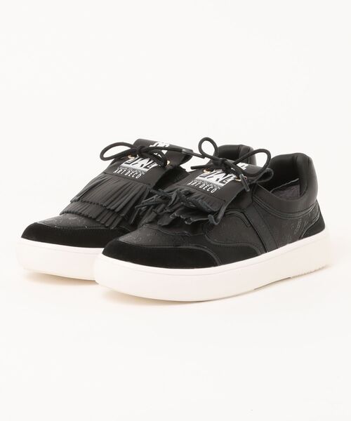 LANVIN collection(ランバン コレクション)の「【アールデコ博100周年記念モデル】2WAYフリンジスニーカー(スニーカー・レディース・ホワイト/ブラック・23.0cm/23.5cm/24.0cm/24.5cm/22.5cm)」の1枚目の写真