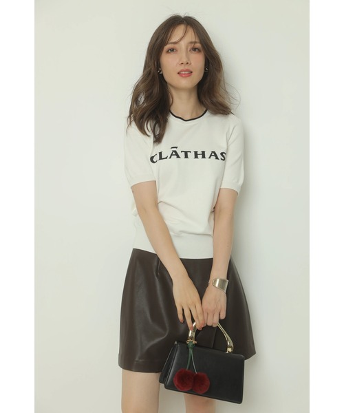 Apuweiser-riche（アプワイザーリッシェ）の「ダブルラップスカート（スカート・レディース・ブラウン/ブラック・TALL/2/1/0）」の21枚目の写真