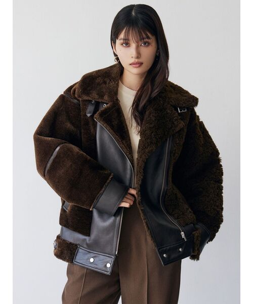 ミックスファーフェイクムートン（ムートンコート）｜MURUA