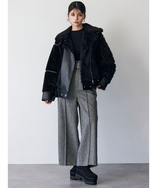 ミックスファーフェイクムートン（ムートンコート）｜MURUA