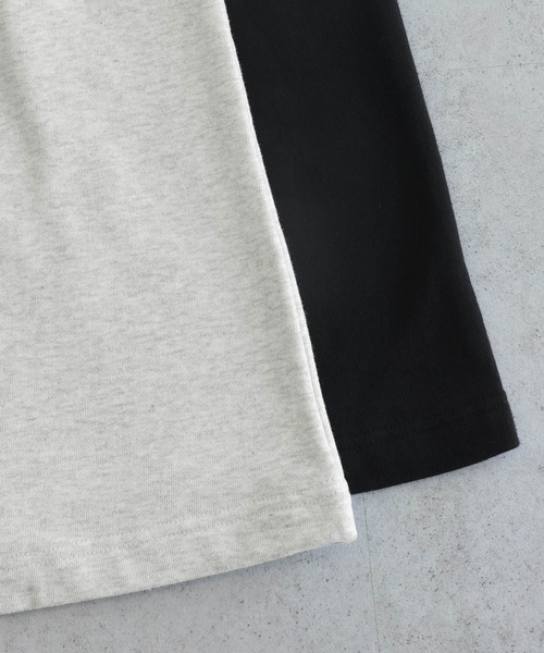 ANME(アンメ)の「スウェットカーゴパンツ(スウェットパンツ・レディース・オートミール/ブラック・M/L/XL)」の10枚目の写真