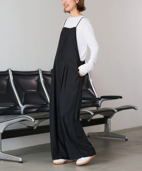 ≪WEB限定 / 追加≫キュプラツイルキャミサロペット 2（サロペット