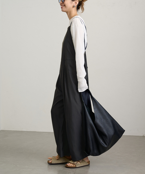 FRAMeWORK（フレームワーク）の「≪追加≫キュプラツイルキャミサロペット 2（サロペット/オーバーオール・レディース・ブラック・36/38）」の21枚目の写真