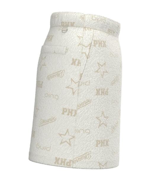 セール】【PING APPAREL】全方向ストレッチ ベロアジャカードスカート
