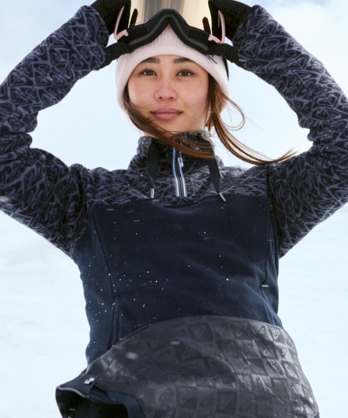 SAYNA HALF ZIP /ロキシーハーフジップスノーレイヤー