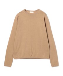 シルケットウール クルーネックプルオーバー
