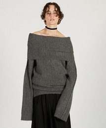 PRANK PROJECT | オフショルニット / Off-Shoulder Knit(ニット/セーター)