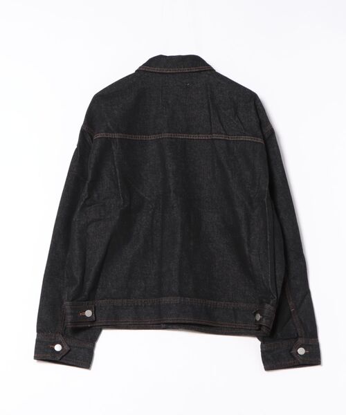 セール】【Chikashitsu +】2 pocket rigid denim jacket