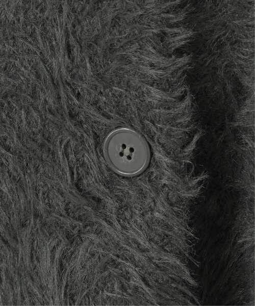 VENCEEXCHANGE（ヴァンスエクスチェンジ）の「3.5Gシャギーカーディガン（カーディガン/ボレロ・レディース・チャコール/ライトグレー/オフホワイト・FREE）」の12枚目の写真