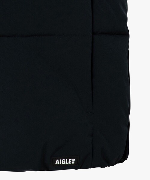 AIGLE(エーグル)の「撥水 PRIMALOFT プリマロフト中綿 インサレーション ノースリーブパフベスト(ダウンベスト・レディース・ブラック・36/38/40)」の17枚目の写真