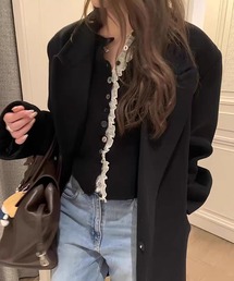 オーガンジー」に該当するカーディガン/ボレロファッション通販 - ZOZOTOWN