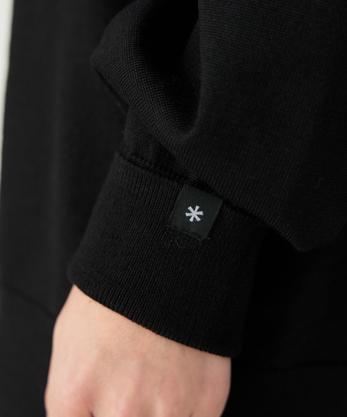 Snow Peak(スノーピーク)の「Snow Peak / Washable Wool Turtleneck Knit ウォッシャブルウールタートルネックニット(ニット/セーター・メンズ・グリーン/オレンジ/ブラック・XL/S/M/L)」の9枚目の写真