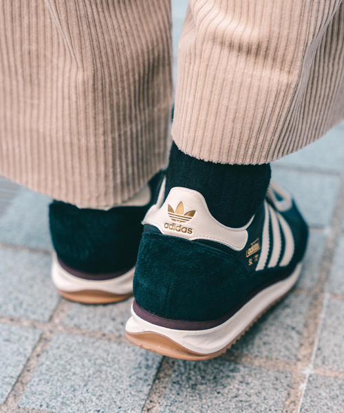 adidas Originals(アディダスオリジナルス)の「adidas Originals (アディダス オリジナルス) for EDIFICE/IENA 別注 SL 72 RS(スニーカー・メンズ・ブラック・25cm/25.5cm/26cm/26.5cm/27cm/27.5cm/28cm/28.5cm/29cm)」の17枚目の写真