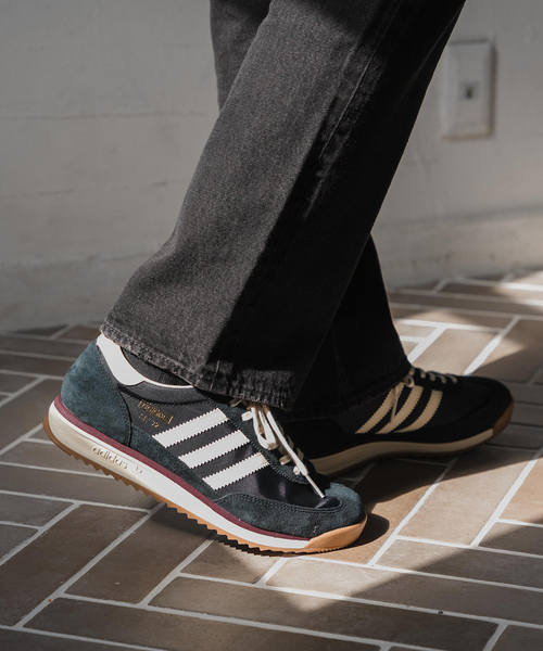 adidas Originals(アディダスオリジナルス)の「adidas Originals (アディダス オリジナルス) for EDIFICE/IENA 別注 SL 72 RS(スニーカー・メンズ・ブラック・25cm/25.5cm/26cm/26.5cm/27cm/27.5cm/28cm/28.5cm/29cm)」の14枚目の写真