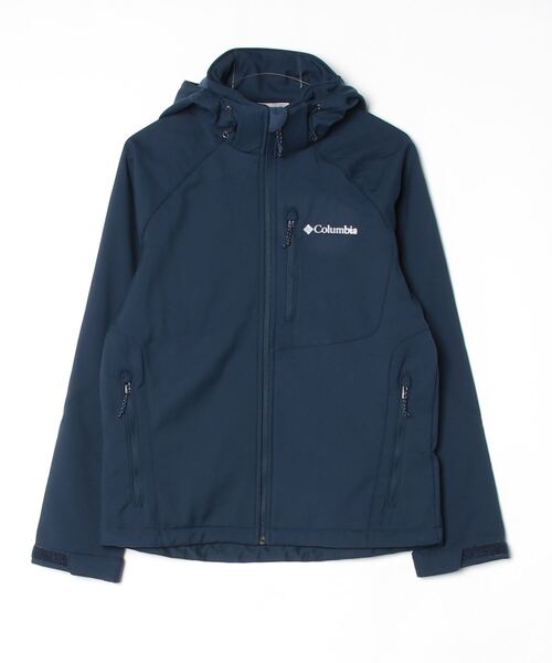 Columbia(コロンビア)の「コロンビア カスケードリッジIIIソフトシェル(マウンテンパーカー・メンズ・ネイビー・S/M/L/LL)」の1枚目の写真