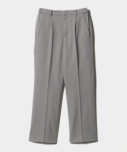 A DAY IN THE LIFE UNITED ARROWS(アデイインザライフユナイテッドアローズ)の「メランジサージ タックストレートパンツ ‐ウォッシャブル・セットアップ対応‐ <A DAY IN THE LIFE>(その他パンツ・レディース・ネイビー/グレー系/ナチュラル・36/40/38)」の13枚目の写真