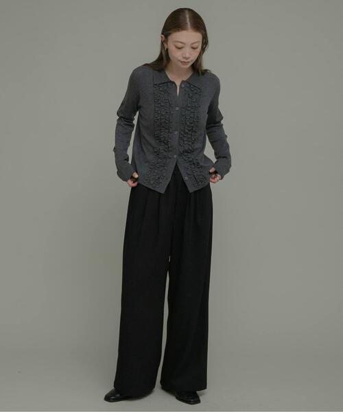 URBAN RESEARCH Sonny Label(アーバンリサーチサニーレーベル)の「裏起毛イージーワイドパンツ(その他パンツ・レディース・ブラック/グレー/ホワイト系その他・38/36)」の8枚目の写真